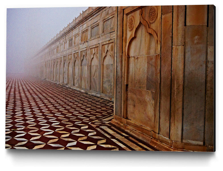 "Shapes Iii" Museum Mounted Canvas Print, 14"x11"