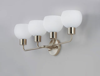 Maxim 11274SW Coraline 4 Light 30"W Bathroom Vanity Light - Satin Nickel