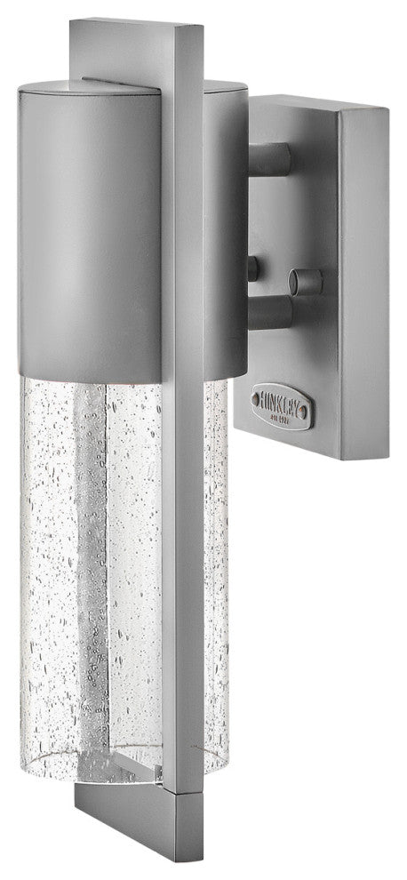 Hinkley Shelter Small Wall Mount Lantern, Hematite