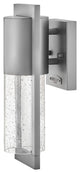 Hinkley Shelter Small Wall Mount Lantern, Hematite