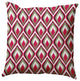 Feathers Accent Pillow, Fuschia, 26"x26"