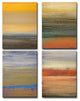 4-Piece Wall Art Set 'Destiny I-IV' by Norman Wyatt, 18"x48"