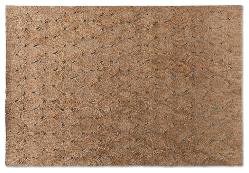 Addis Modern Handwoven Hemp Area Rug