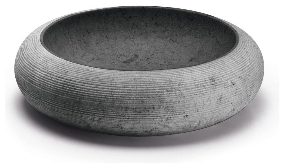 Fiji Stone Sink, Black