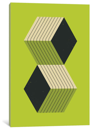 "Cubes VIII" by Jazzberry Blue, 40x26x1.5