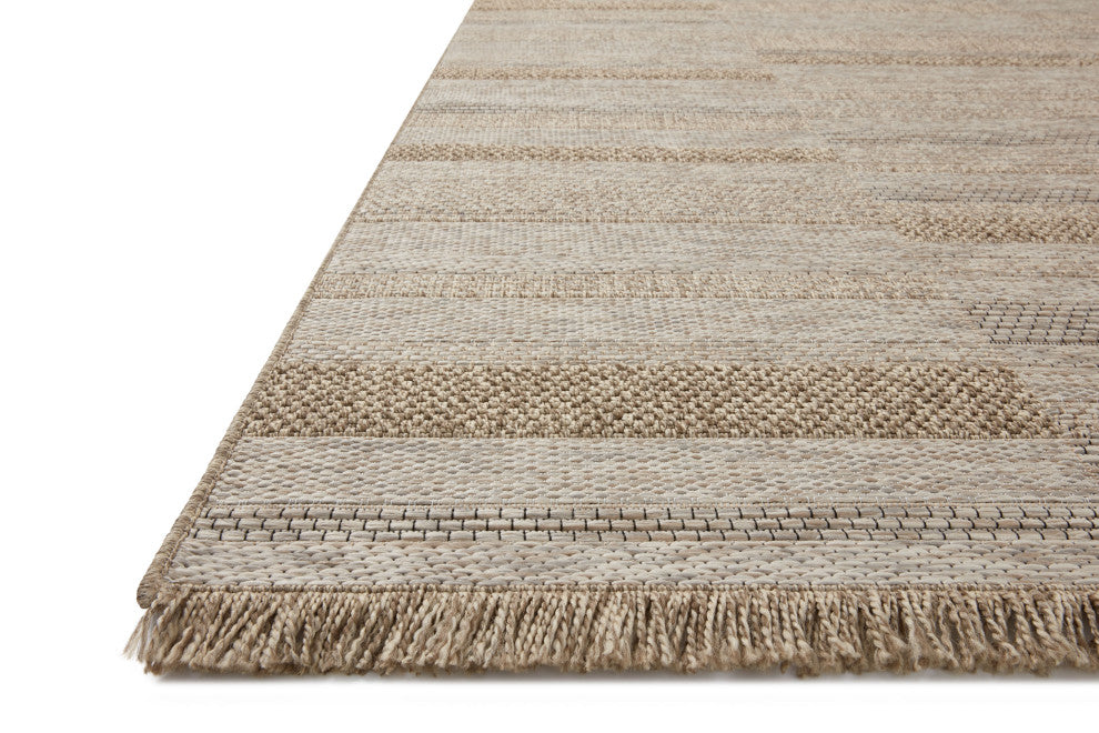 Loloi II Dawn Natural 18" x 18" Sample Rug