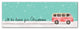 I'll be Home for Christmas Canvas Wall Art, 12"x36"