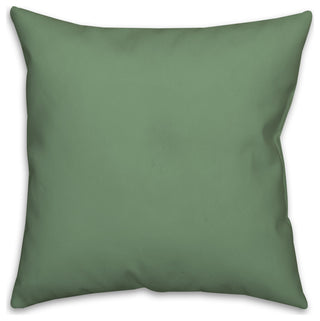 Watercolor Greenery Wreath Monogram Y 18x18 Spun Poly Pillow