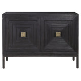 Uttermost Aiken Dark Walnut 2 Door Cabinet, 24916