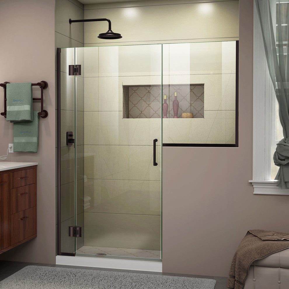 Dreamline Unidoor-X 70, 70 1/2"x72" Hinged Shower Door