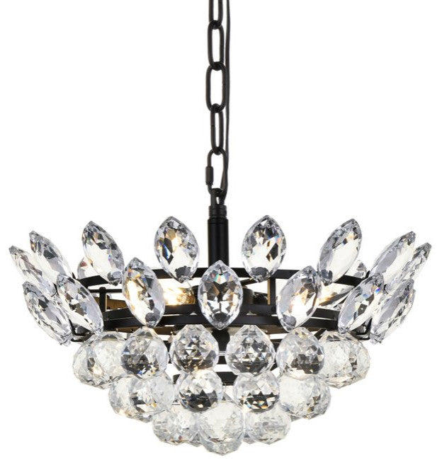 Eleana 14" Pendant, Black