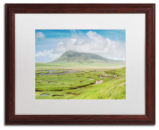 Blanchette Photography 'The Harris Saltings', Wood Frame, White Matte, 20"x16"