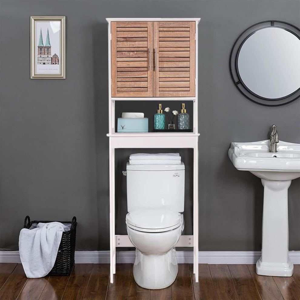 Over The Toilet Storage Cabinet, Space-Saving Bathroom Storage Cabinet, Stockholm