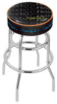 Holland L7C1 Jimi Hendrix 2-Tone 25" 2-Ring Counter Stool - Chrome