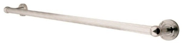 Kingston Brass Polished Chrome Georgian 30" Decorative Grab Bar DR910301