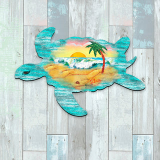 Turtle Scenic Door Hanger
