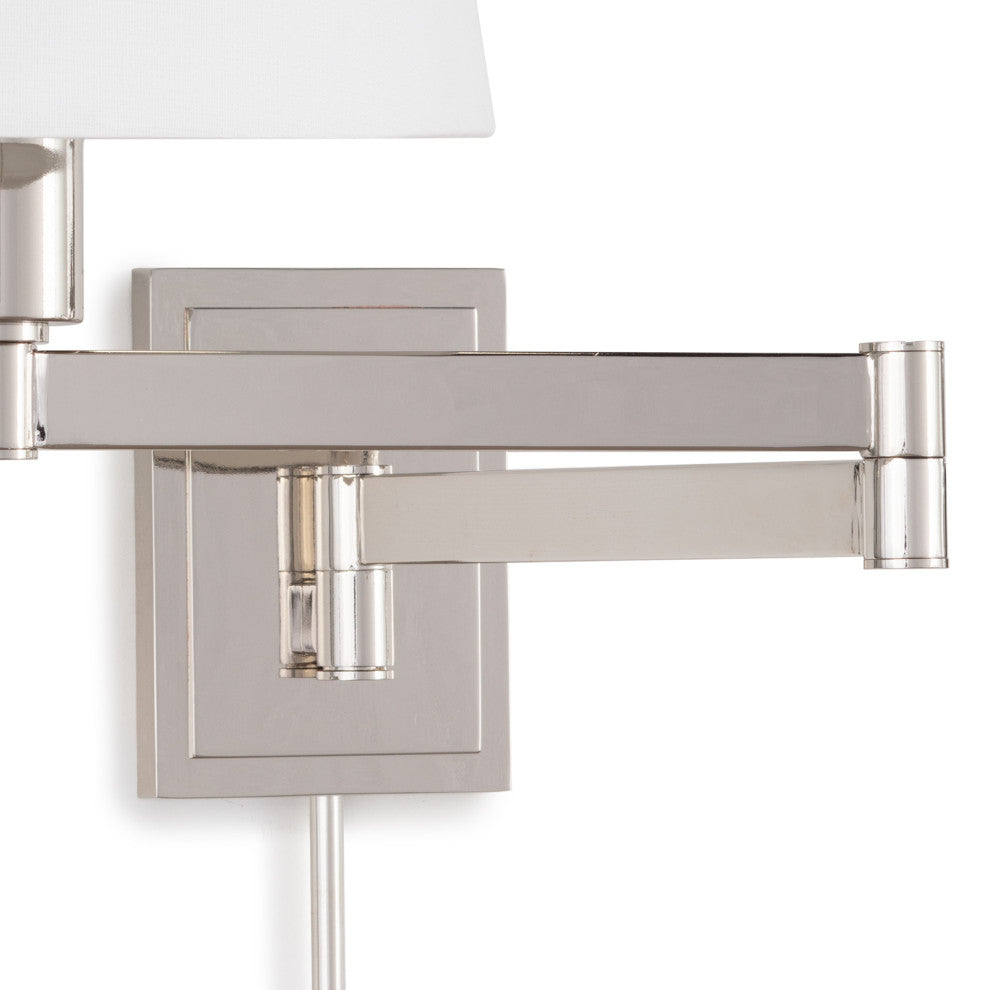 Virtue Sconce, Polished Nickel
