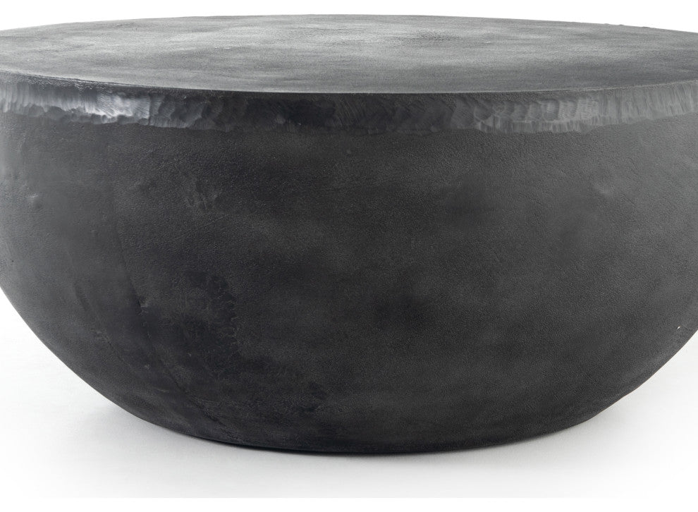Basil Outdoor Coffee Table-Aged Grey