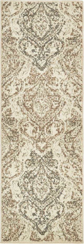 Unique Loom Beige Sunset Tuareg 2' 0 x 6' 0 Runner Rug