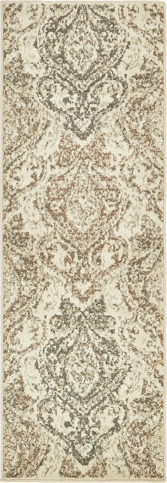 Unique Loom Beige Sunset Tuareg 2' 0 x 6' 0 Runner Rug
