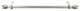 Julie Multi Angle Ceiling Rod 48-84", Satin Nickel, One Sided