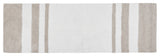 Madison Park Spa Cotton Reversible Bath Rug, Taupe