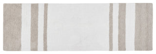 Madison Park Spa Cotton Reversible Bath Rug, Taupe