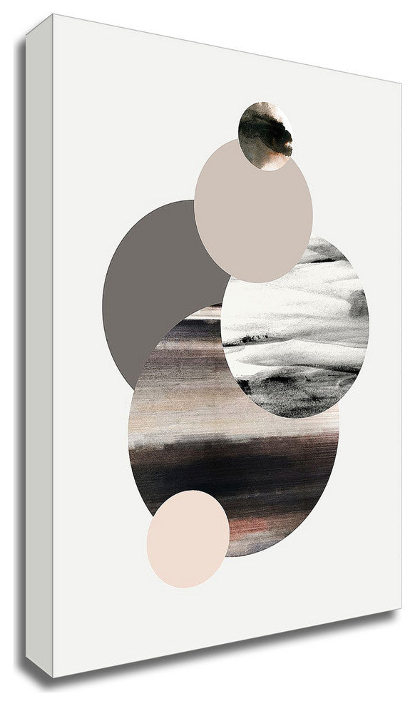 Circles 1 by Design Fabrikken, Print on Canvas, 30"x42"