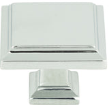 Atlas Homewares 289 Sutton Place 1-1/4 Inch Square Cabinet Knob - Polished