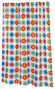 Extra Long "Abbie" Fabric Shower Curtain
