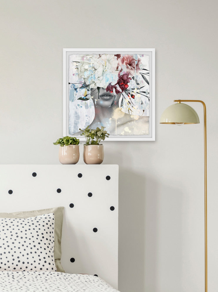 "Pretty and Classy" Framed Painting Print, 12x12