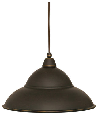 Cord Mini Pendant, Dark Granite/Dark Granite Cone Metal Shade