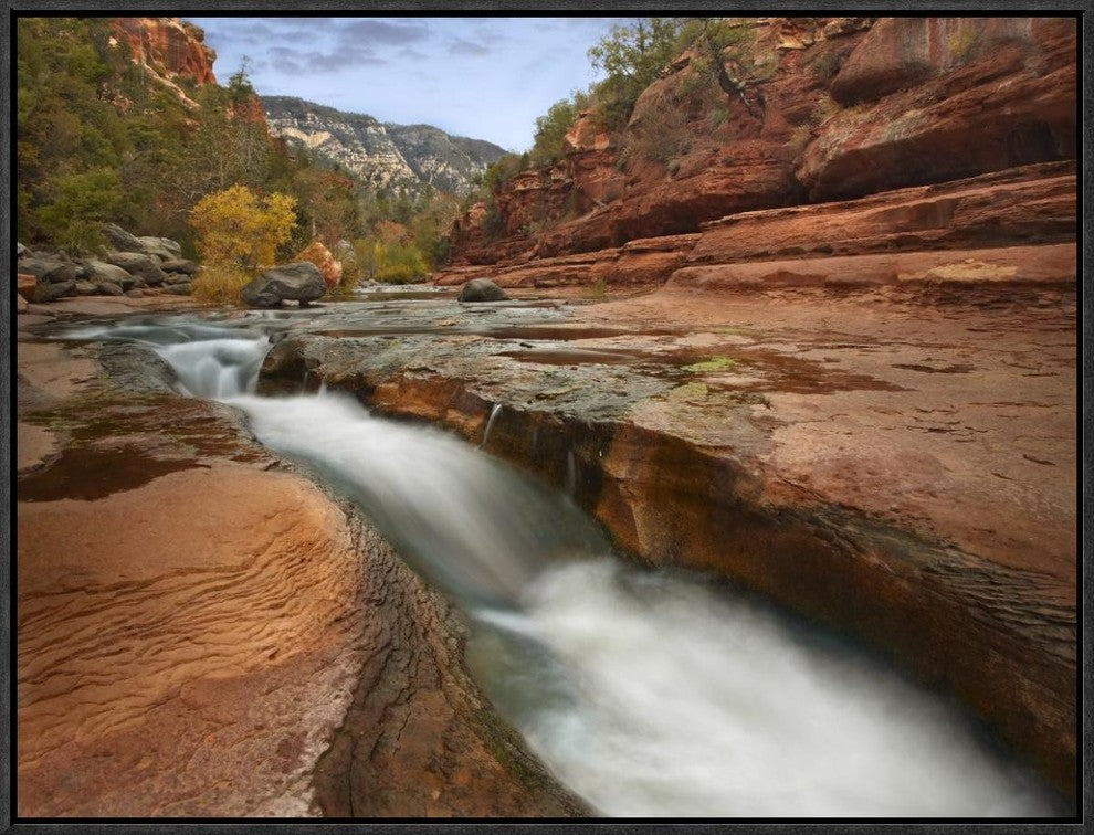 Oak Creek In Slide Rock State Park Near Sedona, Arizona, 24"x18"