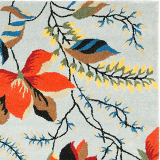 Safavieh Soho Soh771A Floral Rug, Blue/Multi, 3'6"x5'6"