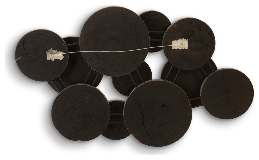 Clouds Wall Art, Gray Stone