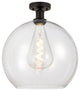 Innovations 616-1F-OB-G122-14 1 Light Semi-Flush Mount, Oil Rubbed Bronze