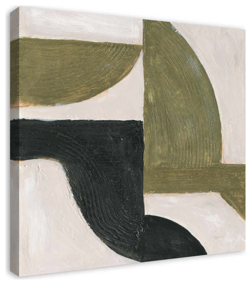Abstract Moody Shapes 30 x 30 Canvas Wall Art