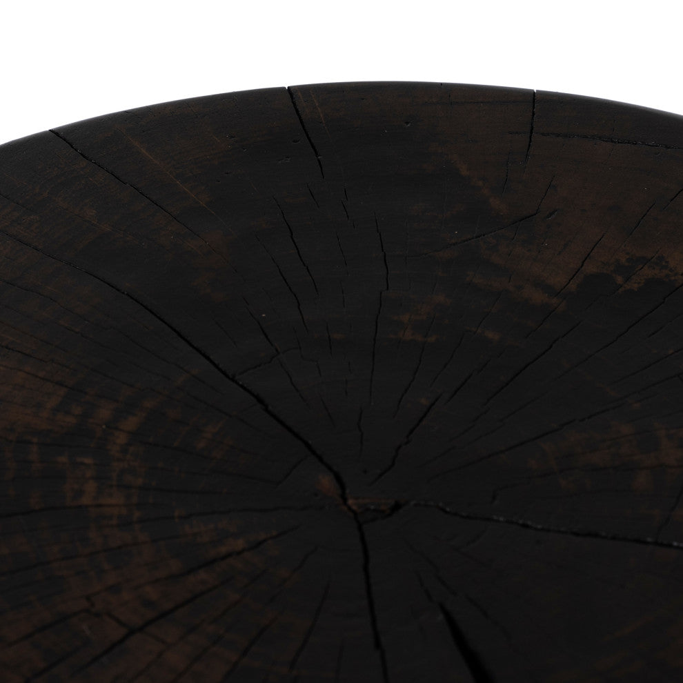 Judah End Table-Rubbed Black