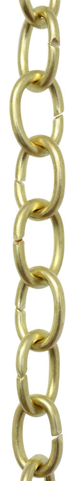 Brass Small Loop Chandelier Chain, 3'', Acid Dipped, U23