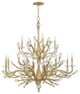 Fredrick Ramond Eve Large Two Tier, Champagne Gold