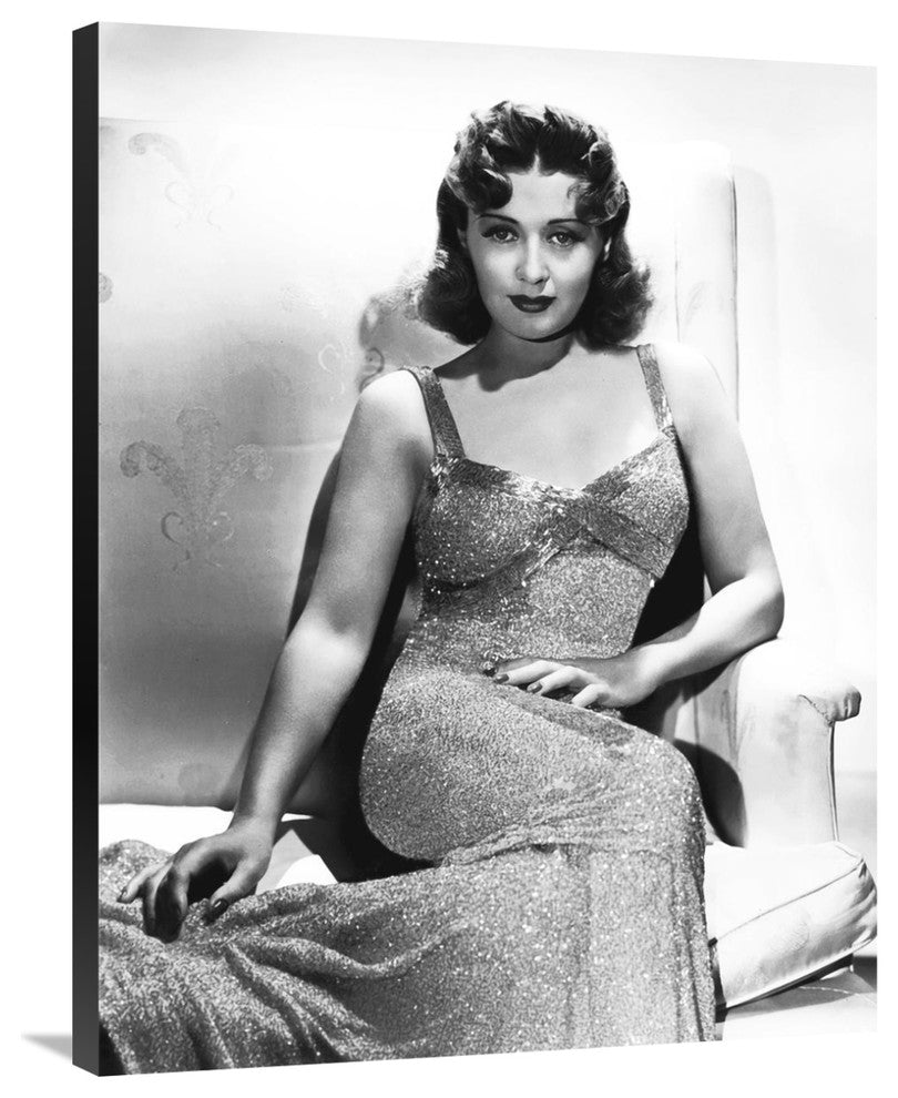 "Joan Blondell" Stretched Canvas Giclee by Hollywood Photo Archive, 28x36"