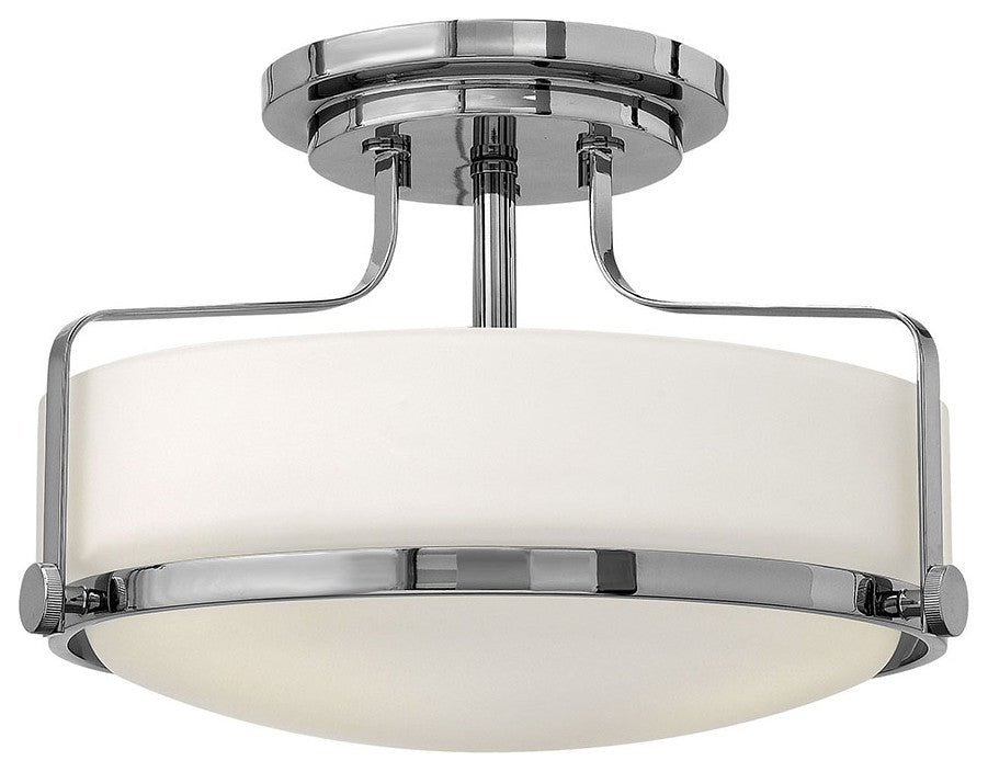 Hinkley Harper Three Light Semi-Flush Mount 3641CM