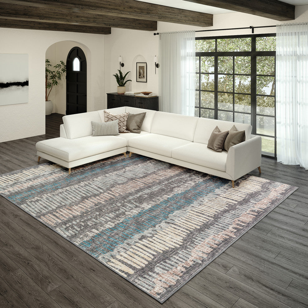 Dalyn Winslow WL4 Charcoal 8'x10' Rug