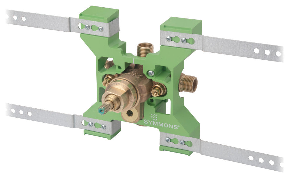Temptrol Rapid Install Shower Valve, VersaFlex Diverter, Shower, Service Stops