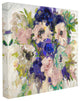 Bushel of Painterly Soft Pink and Purple Flowers Stretched Canvas, 24"x24"