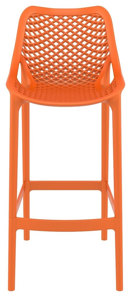 Compamia Air Bar Stools, Set of 2, Orange