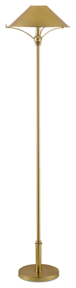 Maarla Brass Floor Lamp