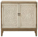 Madison Park Reclaimed Walnut Floral Details Accent Chest