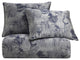 Pastoral Jacquard Comforter Set, 3 Piece, Silver, King