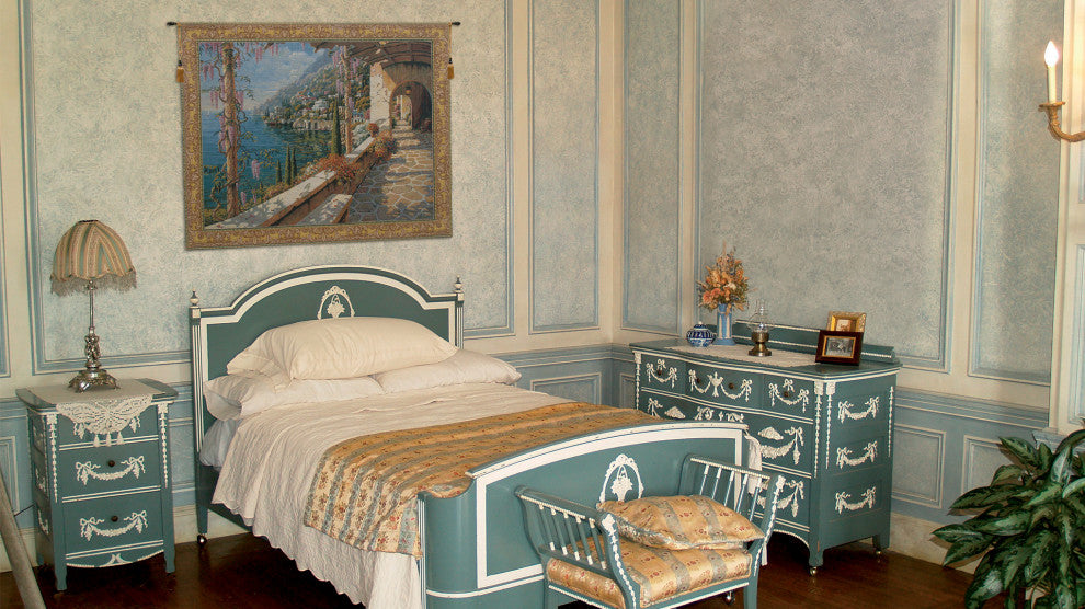 Villa In Capri Belgian Wall Tapestry